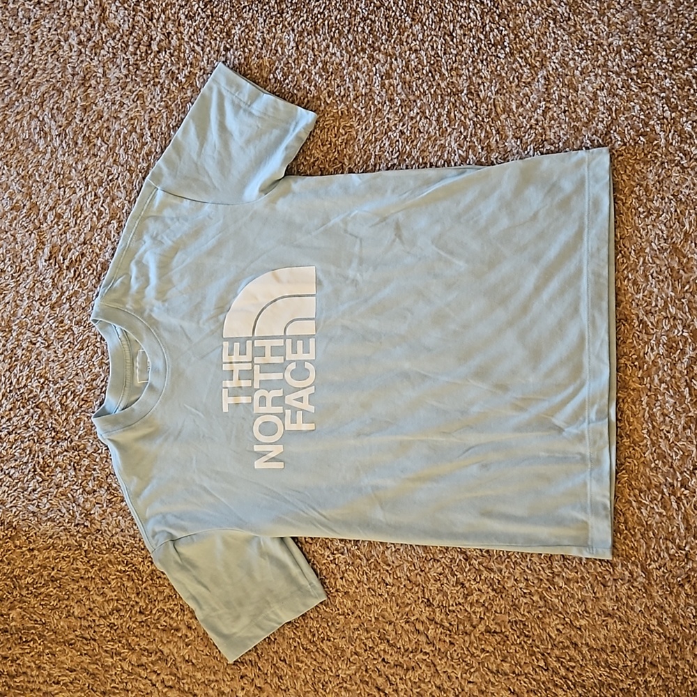 Blue The North Face shirt, size XS, $20